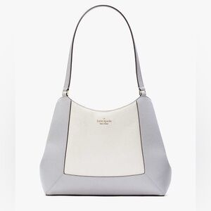 Kate Spade Lena colorblock large triple compartment shoulder bag